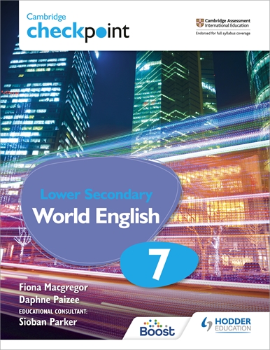 Schoolstoreng Ltd | Cambridge Checkpoint Lower Secondary World English Student's Book 7 - Hodder